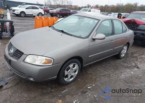 2005 Nissan Sentra 1.8S from USA, damaged, VIN 3N1CB51D65L490740